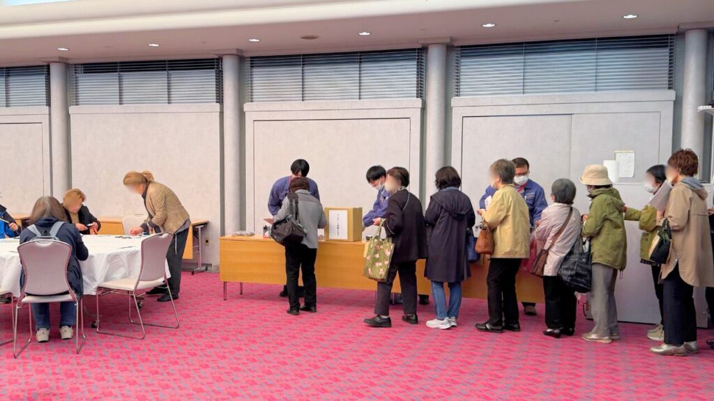 北斗米新混植米試食会