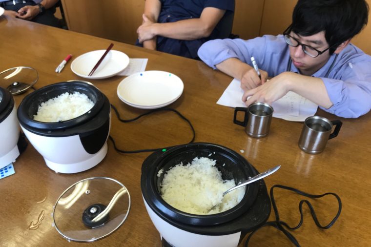 米食味試験