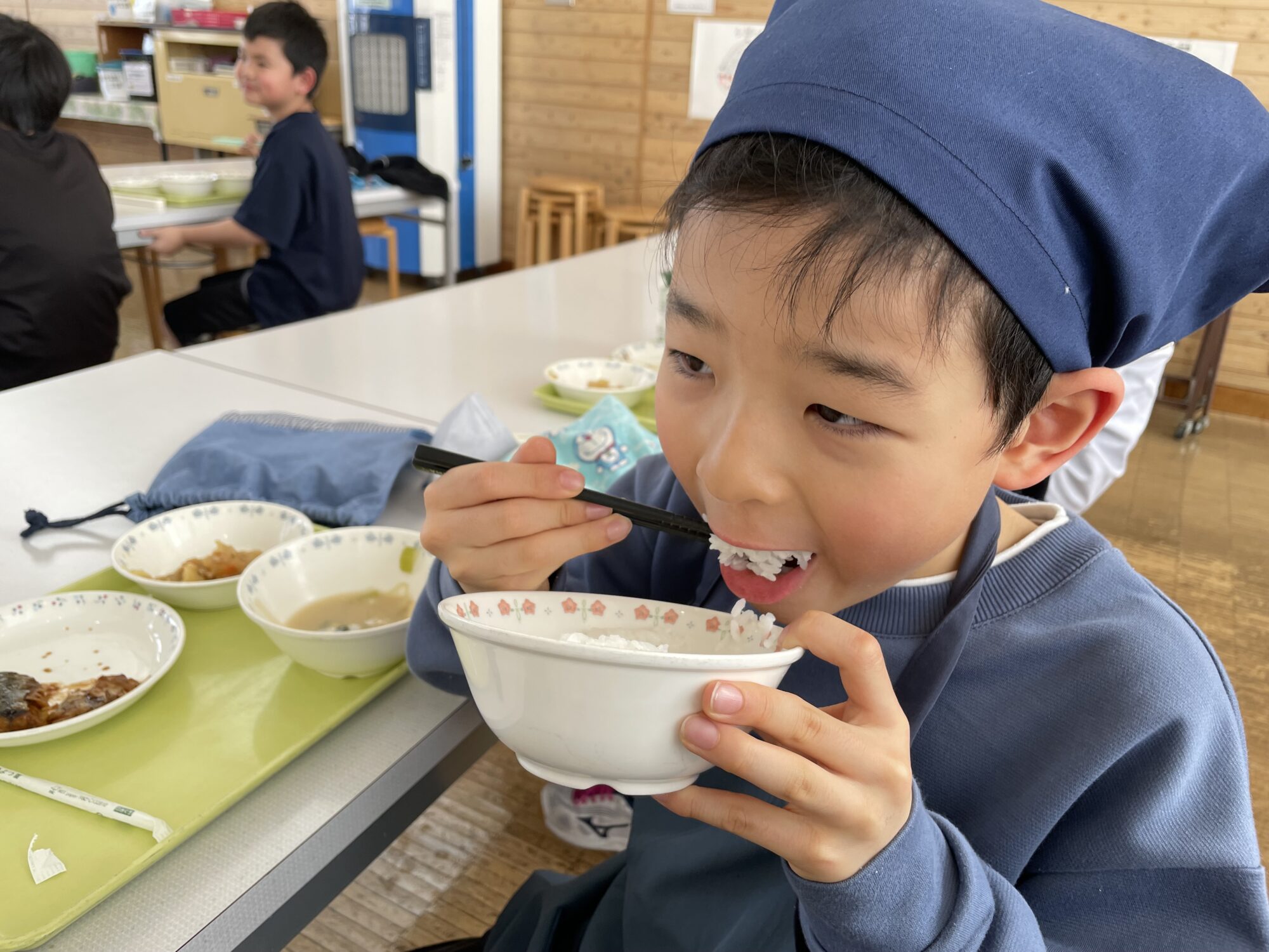 新混植米,東神楽町,小学校,中学校,米,寄付,SDGs